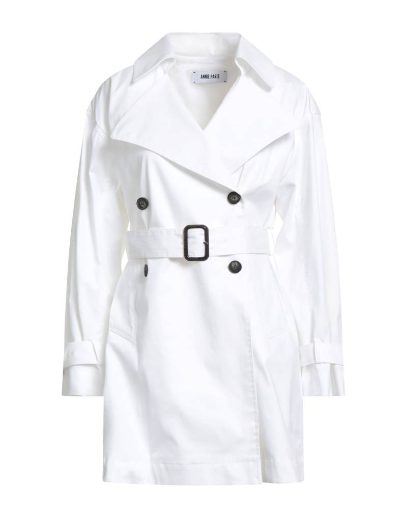 ANNIE PARIS Jacke, Mantel & Trenchcoat Damen Weiß von ANNIE PARIS