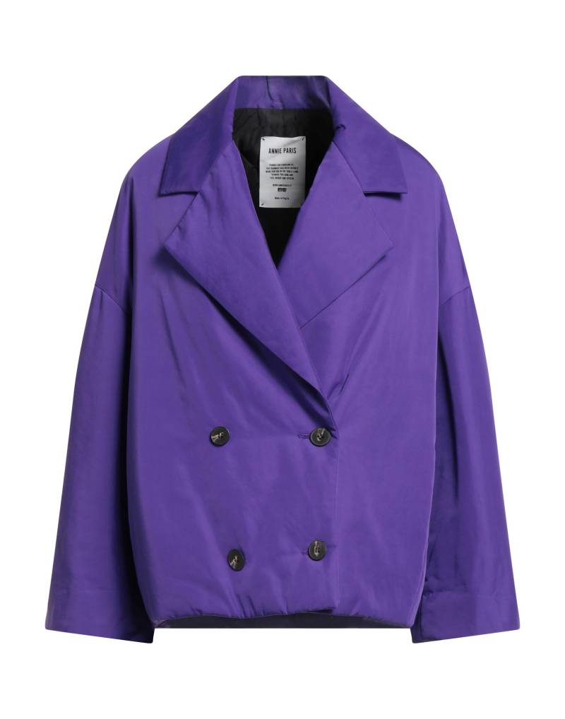 ANNIE PARIS Mantel Damen Violett von ANNIE PARIS