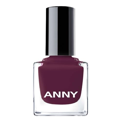 ANNY Nail Polish – Hochwertiger Farb-Nagellack mit langanhaltendem Glanz, splitterresistent und schnelltrocknend, Farbe: Cheeky Plum Berry - 15 ml von ANNY