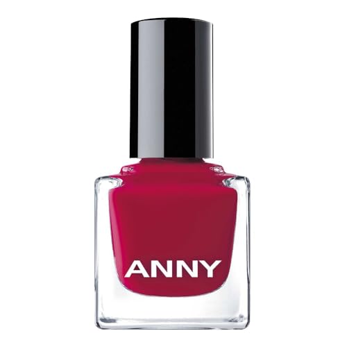 ANNY Nail Polish – Hochwertiger Farb-Nagellack mit langanhaltendem Glanz, splitterresistent und schnelltrocknend, Farbe: Red Inspiration - 15 ml von ANNY