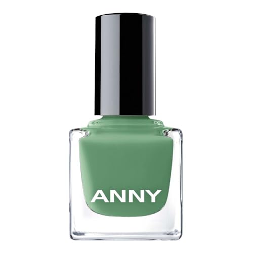 ANNY Nail Polish – Hochwertiger Farb-Nagellack mit langanhaltendem Glanz, splitterresistent und schnelltrocknend, Farbe: Retro Revival - Elegantes Vintage-Grün - 15 ml ANNY Nail Polish – Hochwertiger Farb-Nagellack mit langanhaltendem Glanz, splitterresistent und schnelltrocknend, Farbe: Retro Revival - Elegantes Vintage-Grün - 15 ml von ANNY