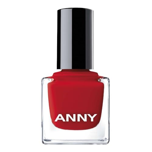 ANNY Nail Polish – Hochwertiger Farb-Nagellack mit langanhaltendem Glanz, splitterresistent und schnelltrocknend, Farbe: Women in Red - 15 ml von ANNY