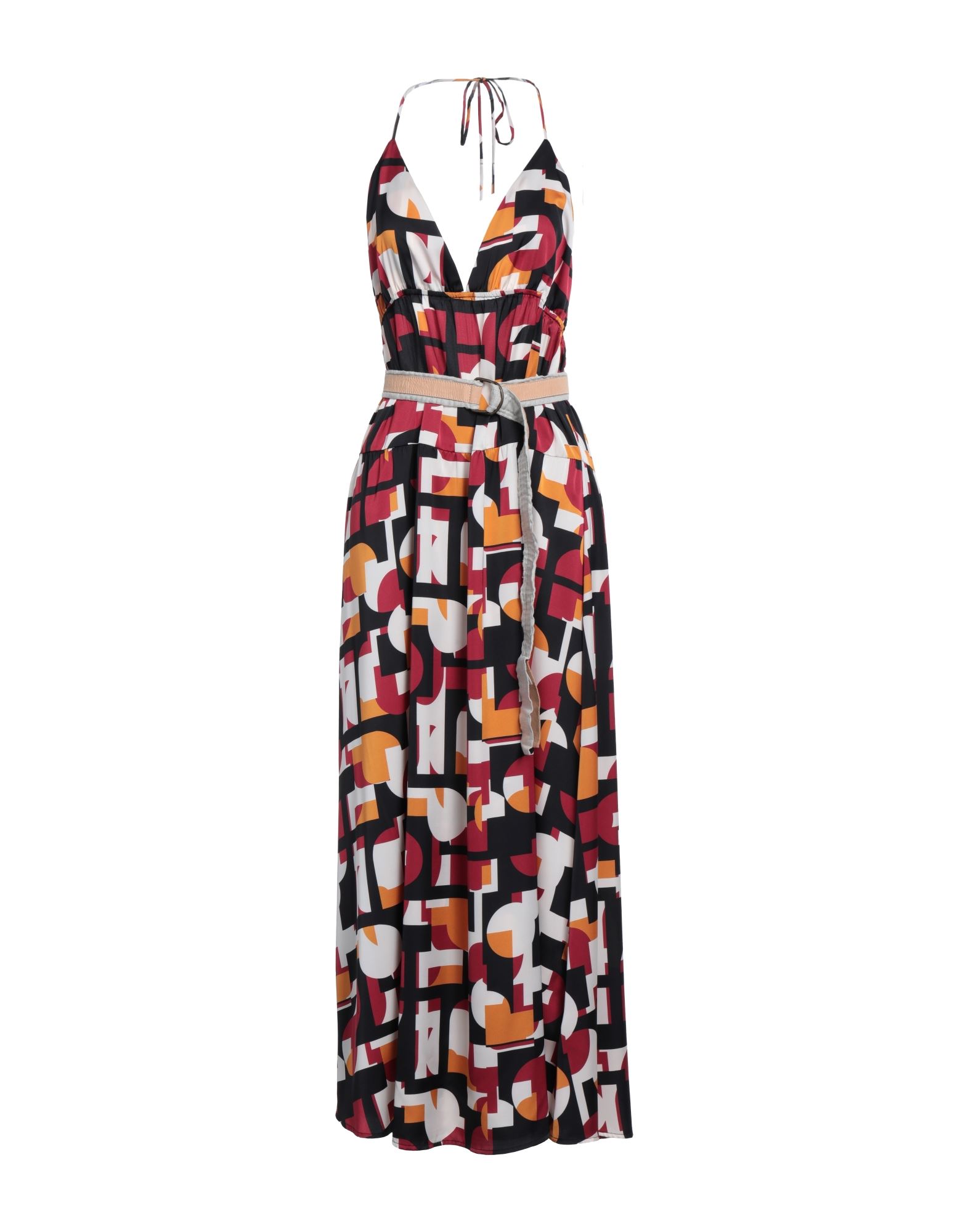 ANONYME DESIGNERS Maxi-kleid Damen Schwarz von ANONYME DESIGNERS