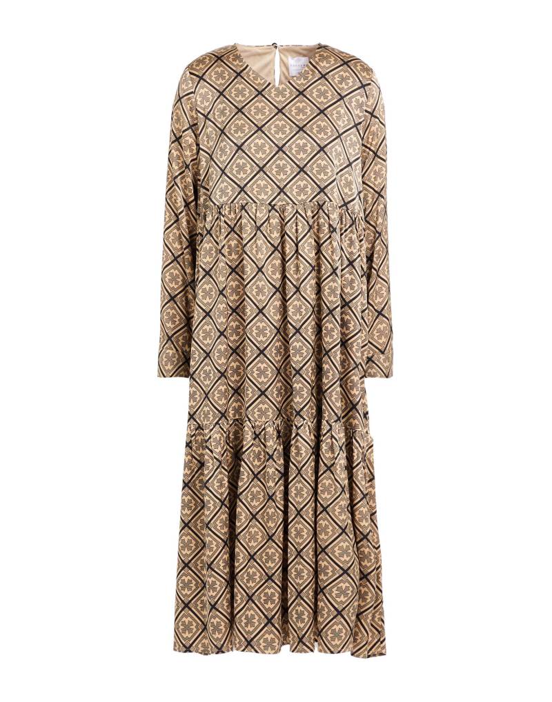 ANONYME DESIGNERS Midi-kleid Damen Beige von ANONYME DESIGNERS