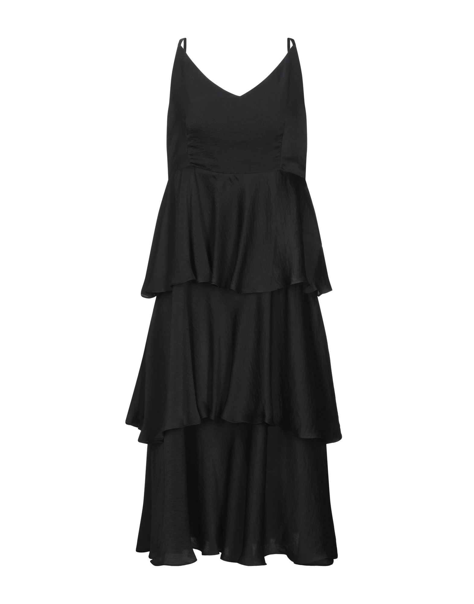 ANONYME DESIGNERS Midi-kleid Damen Schwarz von ANONYME DESIGNERS