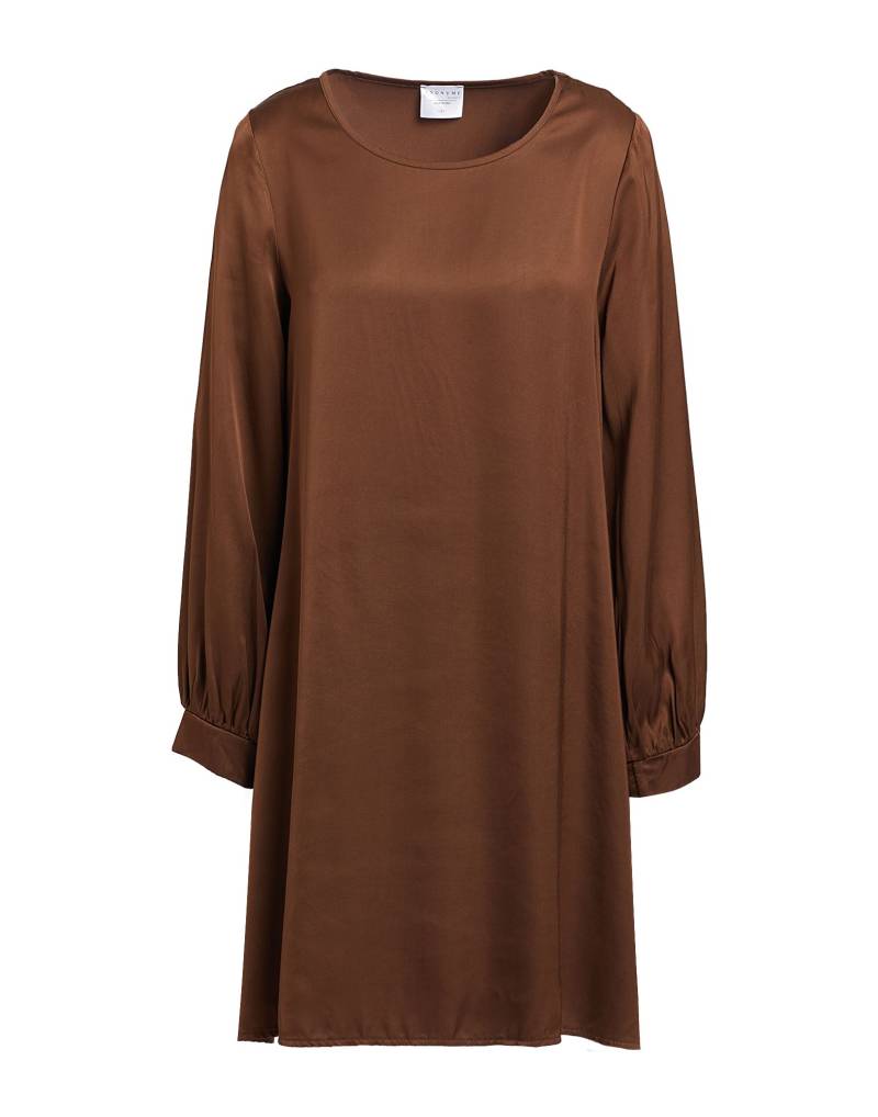 ANONYME DESIGNERS Mini-kleid Damen Schokobraun von ANONYME DESIGNERS