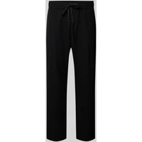 ANOTHER COTTON LAB Jogpants mit elastischem Bund in Black, Größe XXL von ANOTHER COTTON LAB