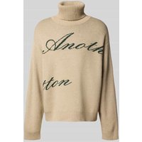 ANOTHER COTTON LAB Oversized Strickpullover mit Rollkragen in Beige, Größe XXL ANOTHER COTTON LAB Oversized Strickpullover mit Rollkragen in Beige, Größe XXL von ANOTHER COTTON LAB