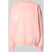 ANOTHER COTTON LAB Oversized Sweatshirt mit überschnittenen Schultern in Rosa, Größe XL von ANOTHER COTTON LAB