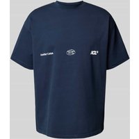 ANOTHER COTTON LAB Oversized T-Shirt mit Label-Print Modell 'Amor Vecchio' in Hellblau, Größe XXL ANOTHER COTTON LAB Oversized T-Shirt mit Label-Print Modell 'Amor Vecchio' in Hellblau, Größe XXL von ANOTHER COTTON LAB