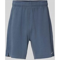 ANOTHER COTTON LAB Relaxed Fit Shorts mit Strukturmuster in Dunkelblau, Größe L ANOTHER COTTON LAB Relaxed Fit Shorts mit Strukturmuster in Dunkelblau, Größe L von ANOTHER COTTON LAB
