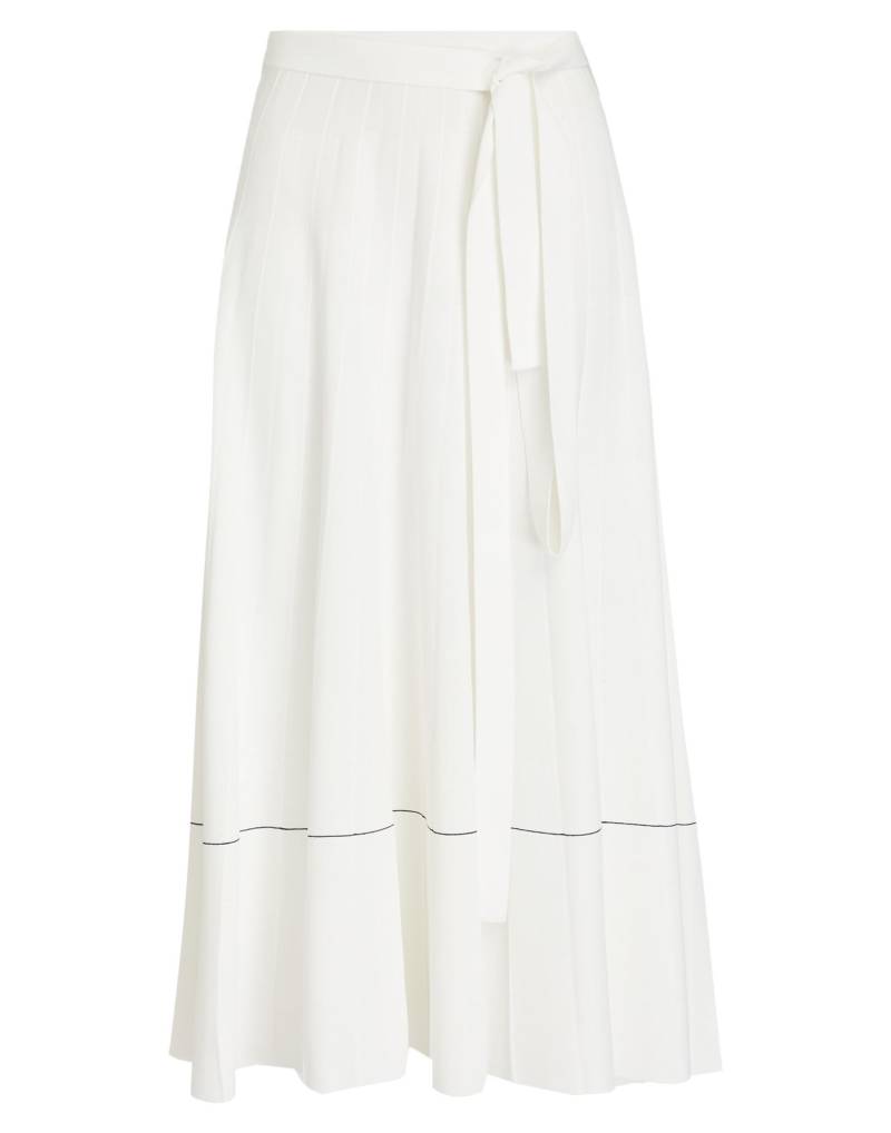 ANOTHER TOMORROW Midi-rock Damen Weiß ANOTHER TOMORROW Midi-rock Damen Weiß von ANOTHER TOMORROW