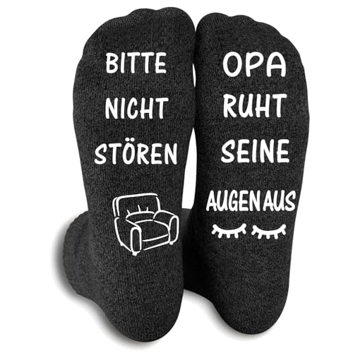 ANOTION Lustige Socken Geburtstagsgeschenk Für Männer Papa Opa Adventskalender Füllung Ideen Kleine Geschenke Für Männer Mini Geschenke Für Adventskalender von ANOTION