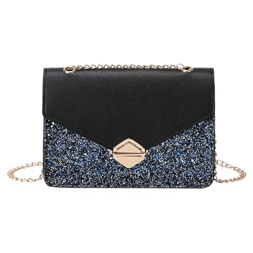 Umhängetasche Klein Damen Schultertasche Handy Umhängetasche Handytaschen Geldbörse Handtaschen Mode Shoulder Bag Crossbody Tasche für Damen Frauen Mädchen Kinder (Schwarz Mädchen Umhängetasche Klein) von ANPTER