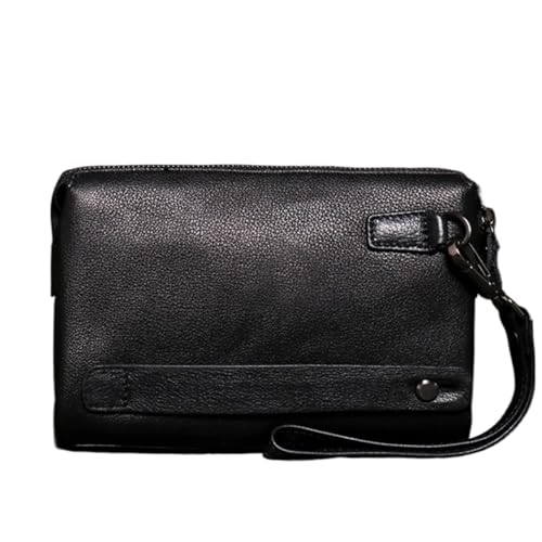 ANQKYO Business Clutch Bags Herren Geldbörse Ledertasche Männer Echtes Leder Bag Mode Kleine Geldtaschen FüR Herren von ANQKYO