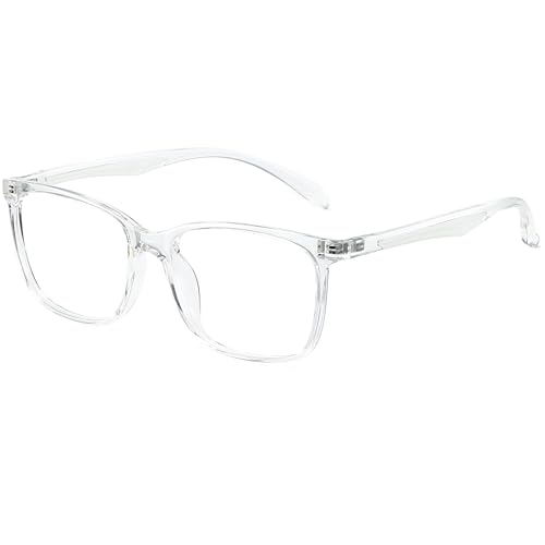ANRRI Blaulichtfilter Brille Computerbrille Gaming Anti Belastung Deraugen UV Blaues Blockiert Superleichte Verringerung der Augenbelastung Mode für Damen Herren von ANRRI