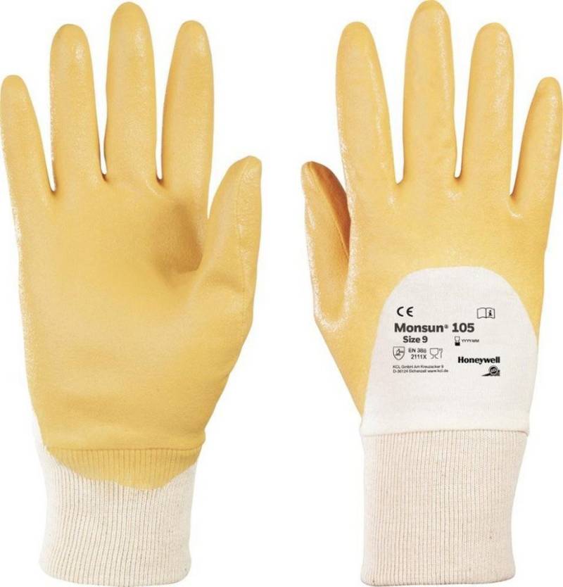 ANSELL Arbeitshandschuhe 10 Paar ANSELL Nitrilhandschuh Monsun 105 Gr. 9 Arbeitshandschuh 0 von ANSELL