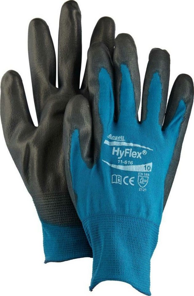 ANSELL Arbeitshandschuhe 12 Paar ANSELL Montagehandschuh HyFlex 11-616 Gr. 10 Arbeitshandschuh 0 ANSELL Arbeitshandschuhe 12 Paar ANSELL Montagehandschuh HyFlex 11-616 Gr. 10 Arbeitshandschuh 0 von ANSELL