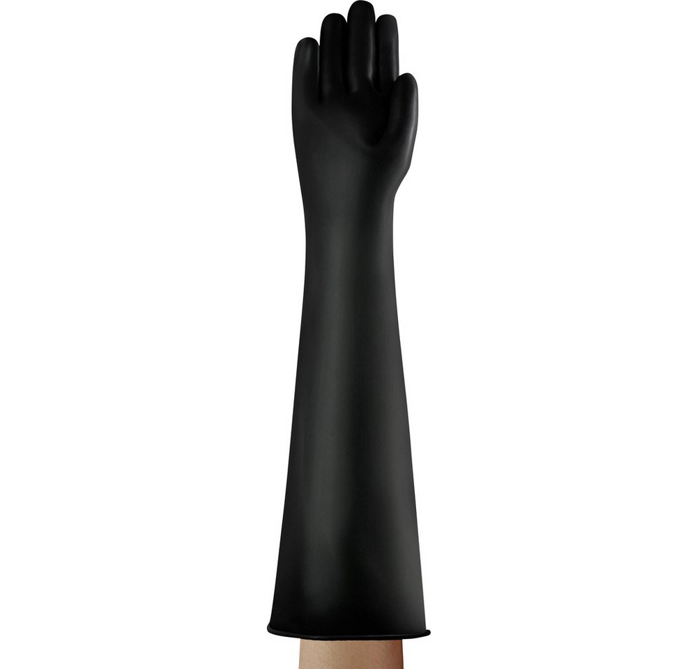 ANSELL Chemikalien-Schutzhandschuhe Ansell 87108105 AlphaTec Naturlatex Chemiekalienhandschuh Größe (Hands von ANSELL