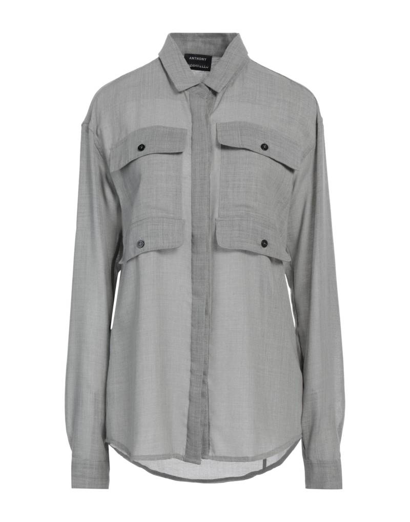 ANTHONY VACCARELLO Hemd Damen Grau von ANTHONY VACCARELLO