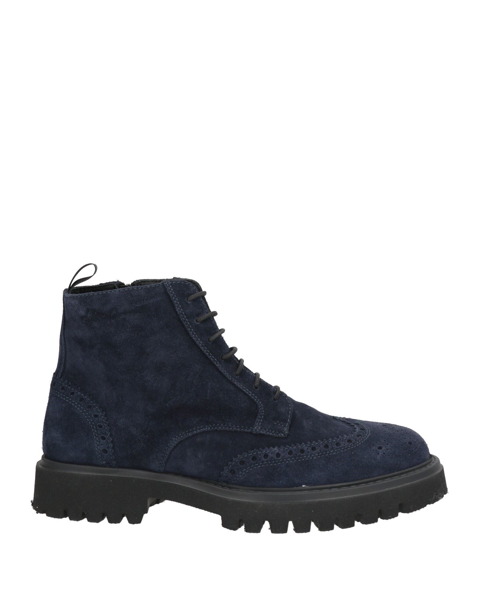 ANTICA CUOIERIA Stiefelette Herren Marineblau von ANTICA CUOIERIA