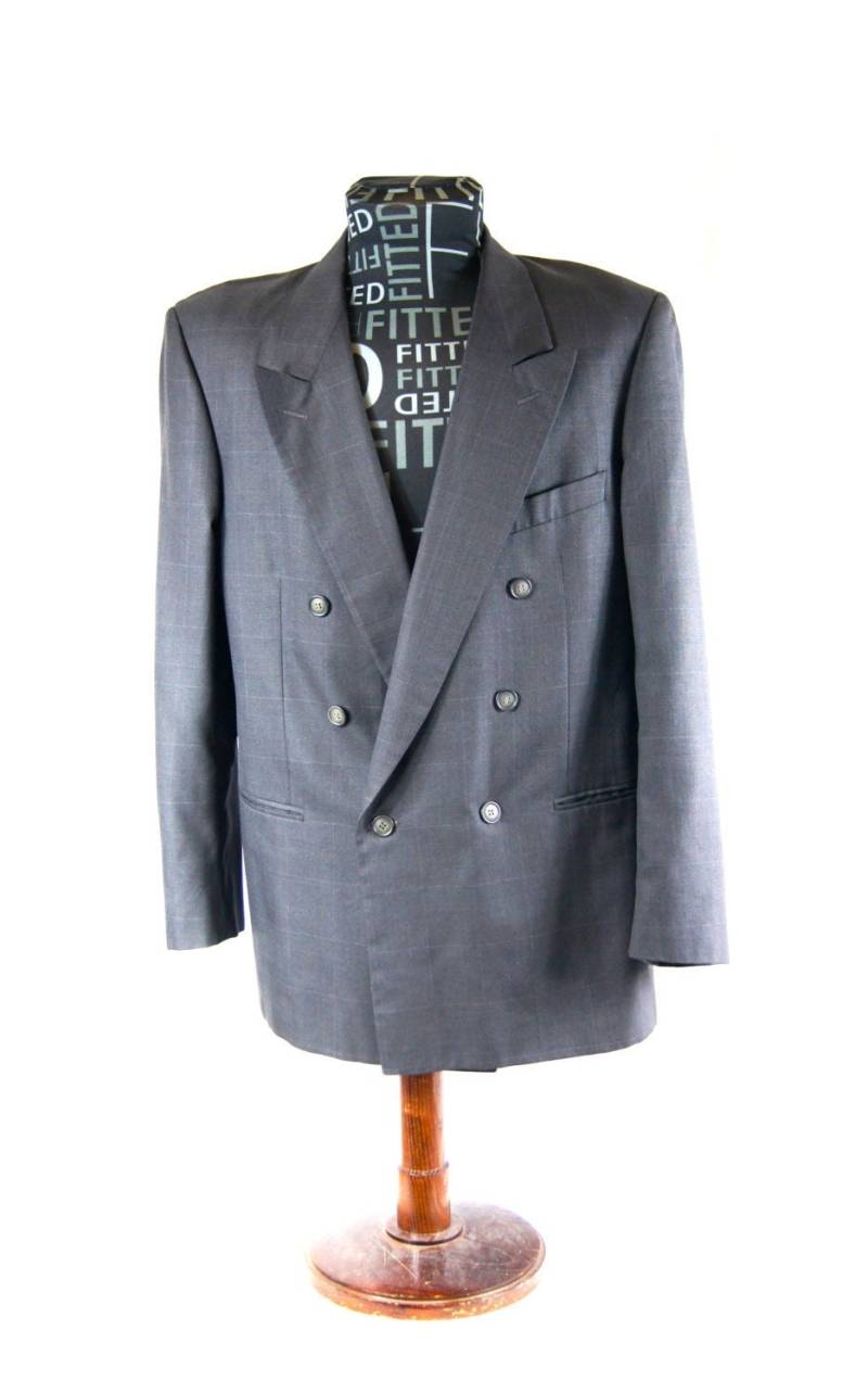 Vintage Marco Ricci Blazer Herren Made in Italy Wolle Seide von ANTIGOs