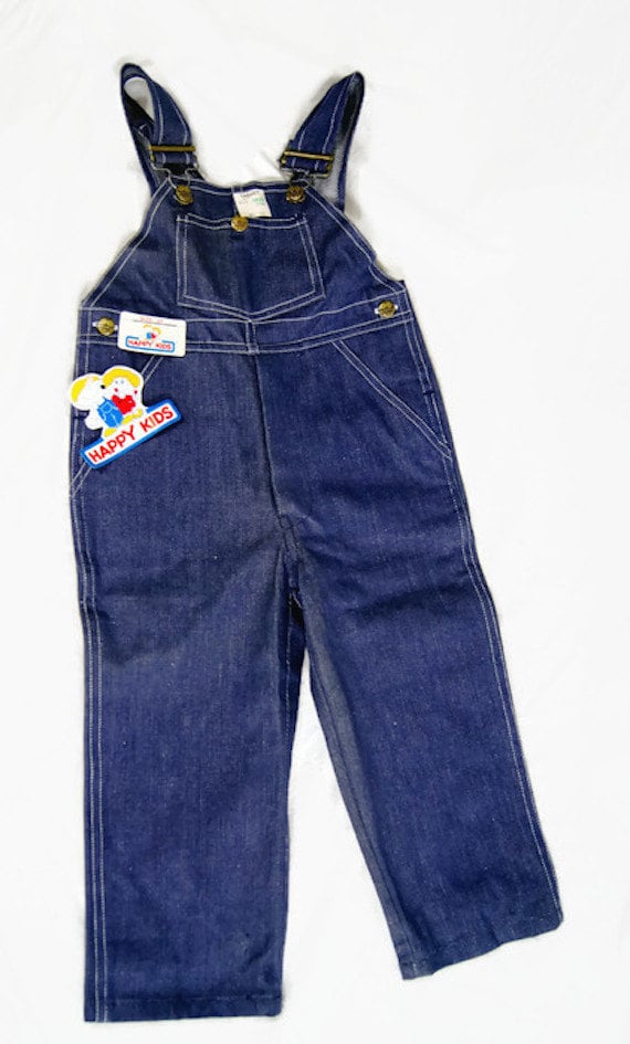 Vintage Happy Kids Denim Latzhose - Größe 98 von ANTIGOs