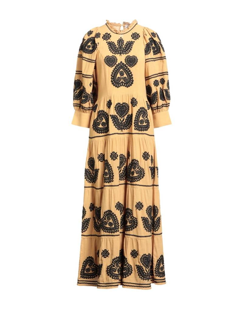 ANTIK BATIK Maxi-kleid Damen Senf von ANTIK BATIK