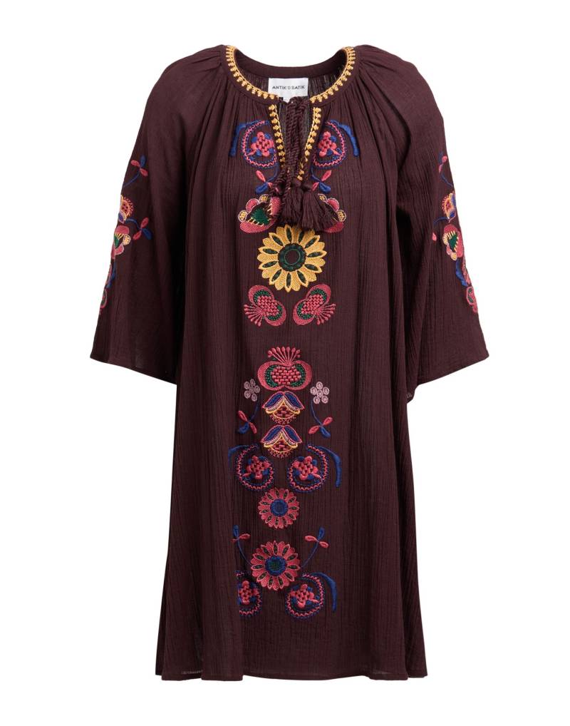 ANTIK BATIK Mini-kleid Damen Schokobraun von ANTIK BATIK