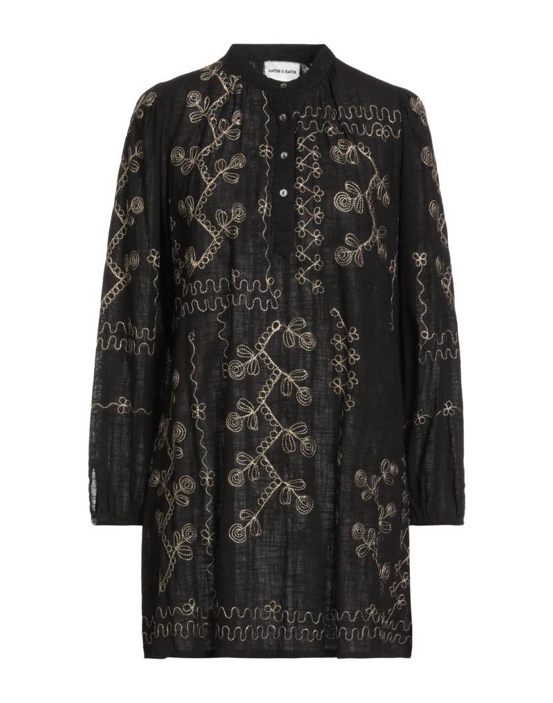 ANTIK BATIK Mini-kleid Damen Schwarz von ANTIK BATIK