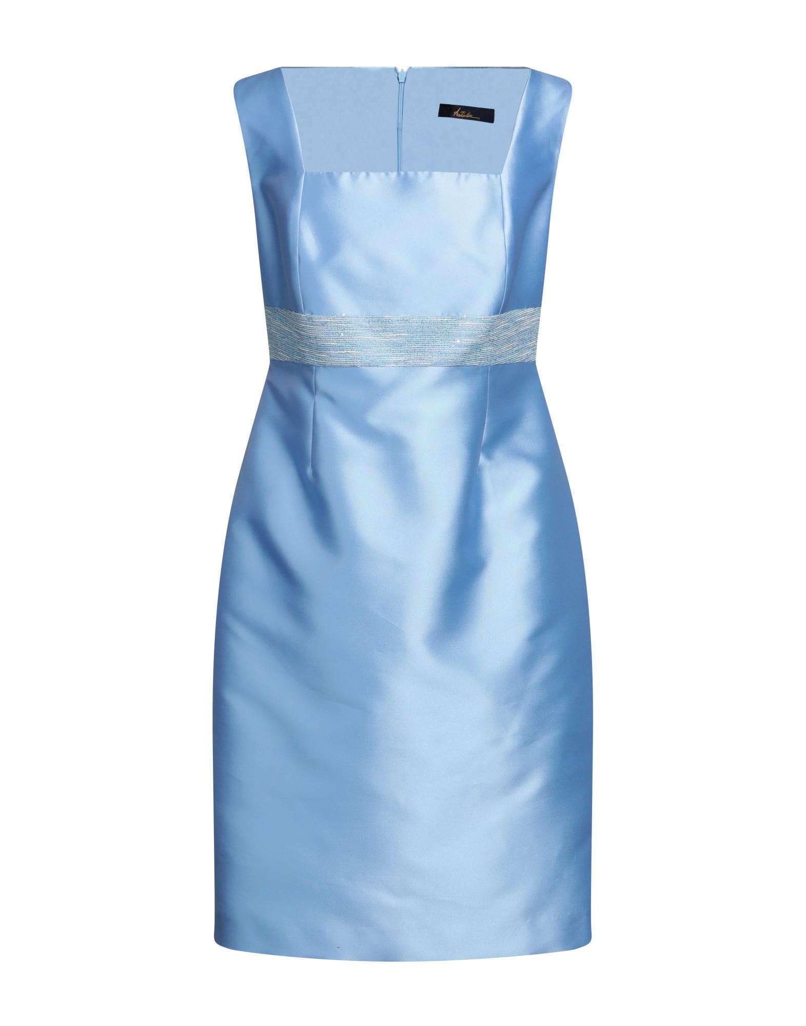 ANTILEA Midi-kleid Damen Himmelblau von ANTILEA