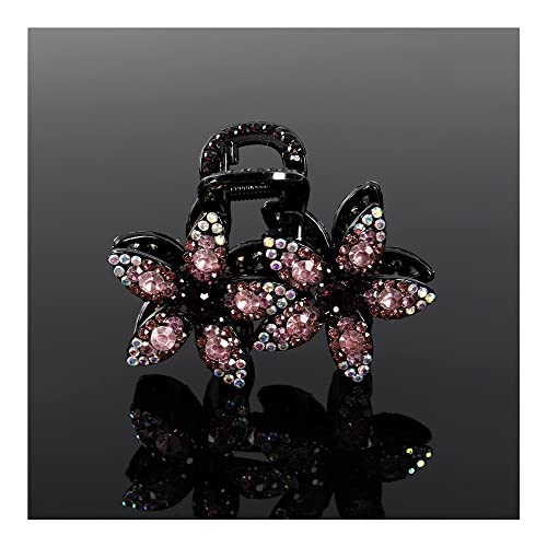 Haarspange Clips Für Dickes Haar Frauen Hüte Mädchen Pferdeschwanz Halter Zubehör Für Haar (Color : 05B-8CM) von ANTLAS