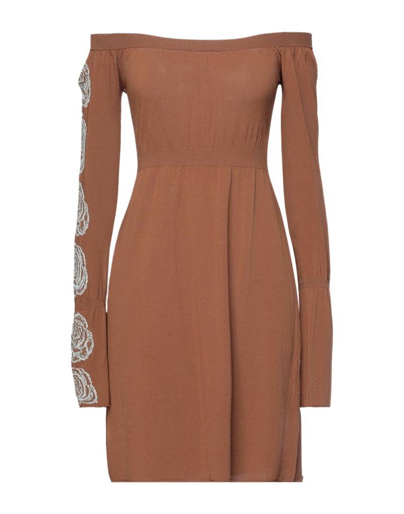 ANTONELLA RIZZA Mini-kleid Damen Braun von ANTONELLA RIZZA