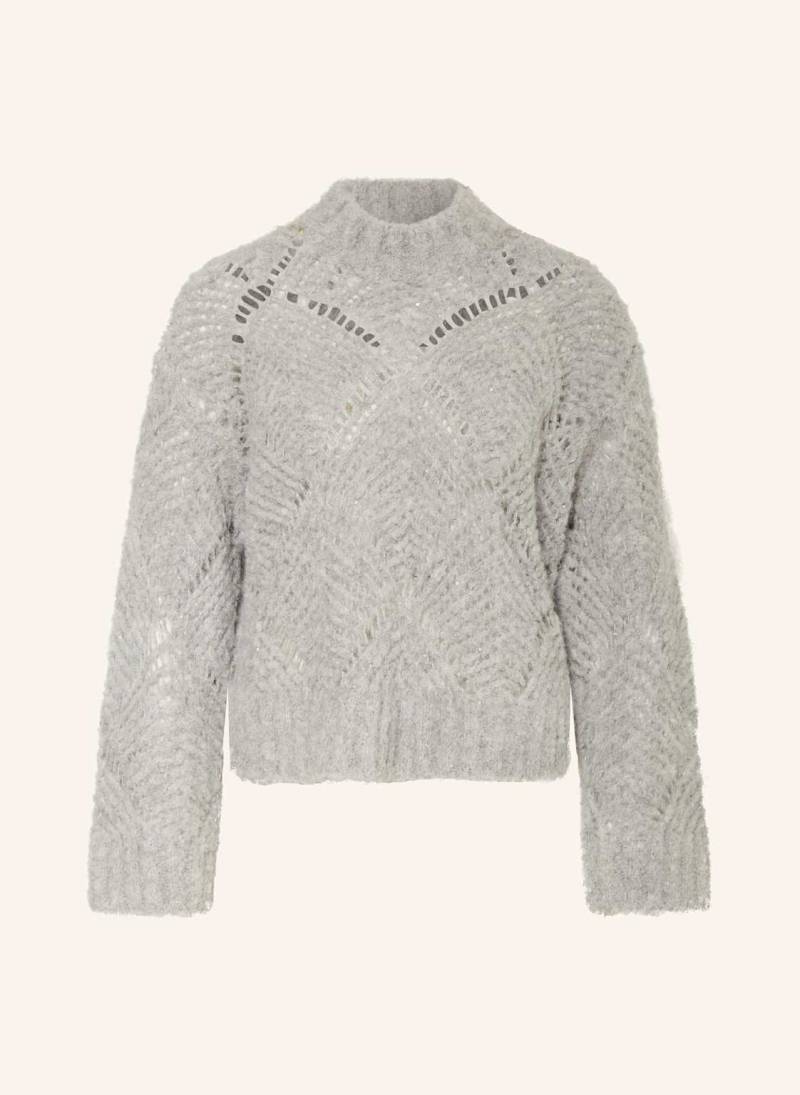 Antonelli Firenze Alpaka-Pullover Calpurnia Mit Pailletten grau von ANTONELLI firenze