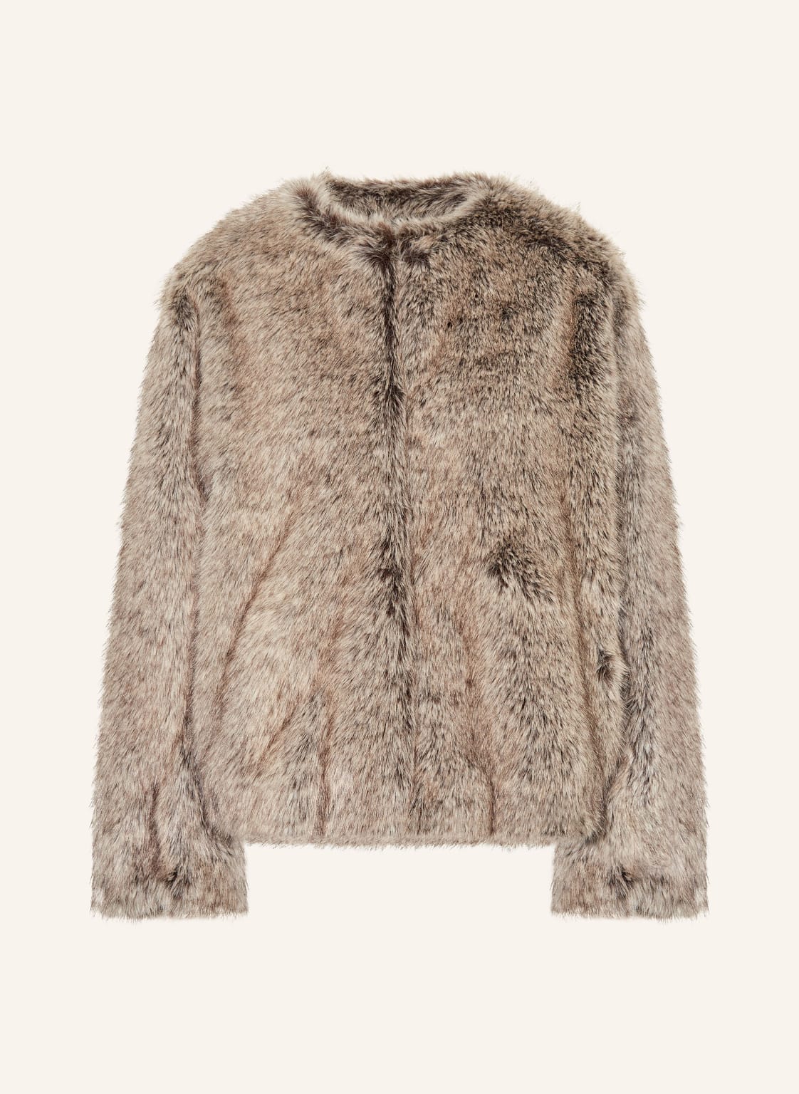 Antonelli Firenze Kunstfell-Jacke Krumiri beige von ANTONELLI firenze