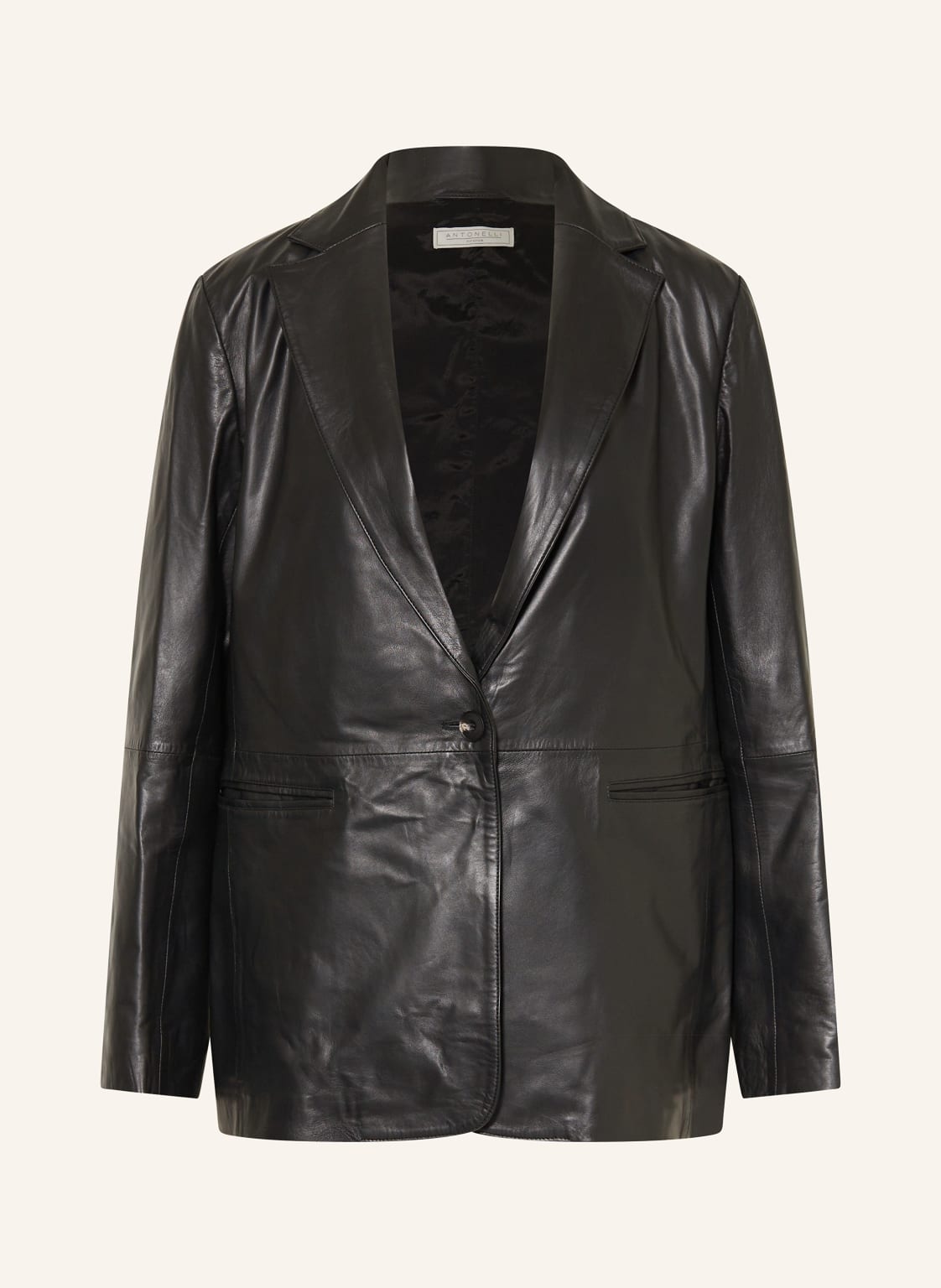 Antonelli Firenze Lederblazer Grappa schwarz von ANTONELLI firenze