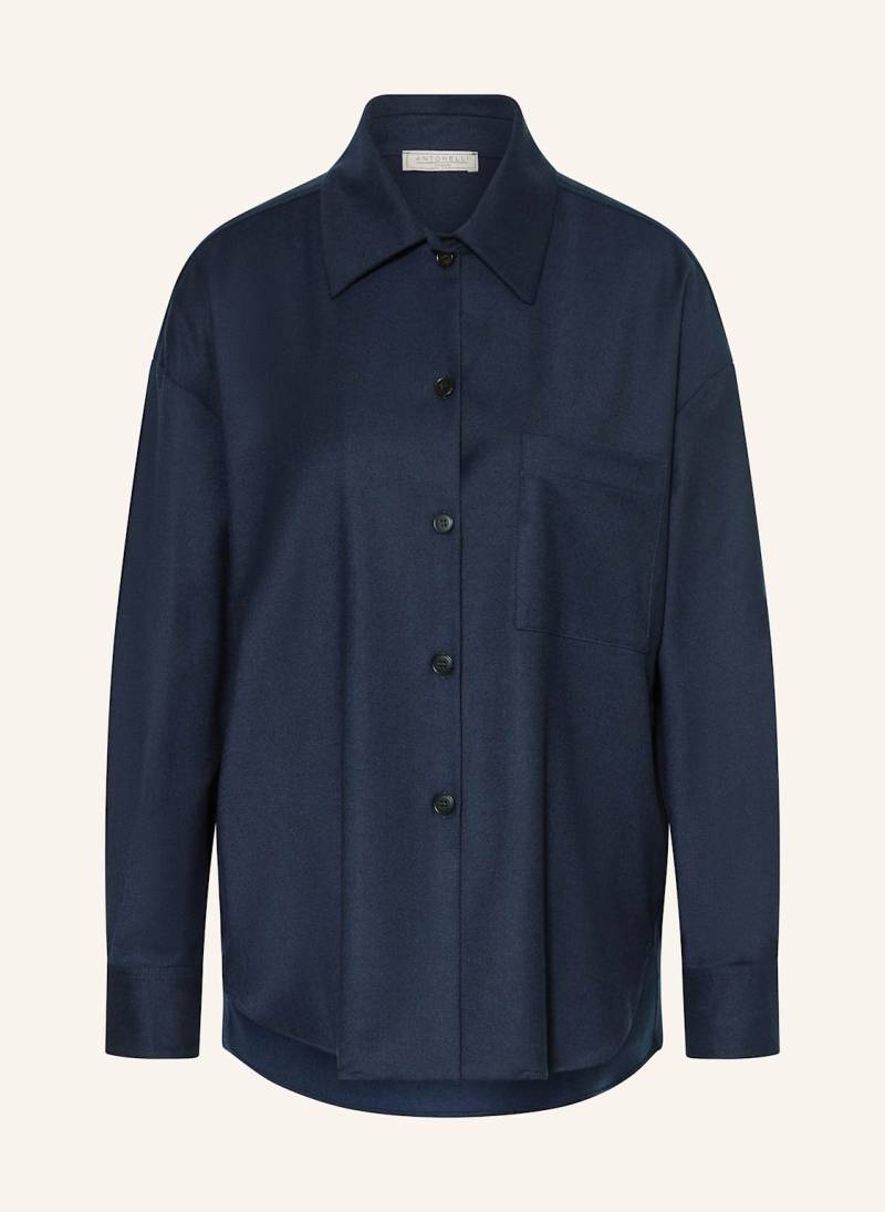 Antonelli Firenze Overshirt Cheesecake blau von ANTONELLI firenze