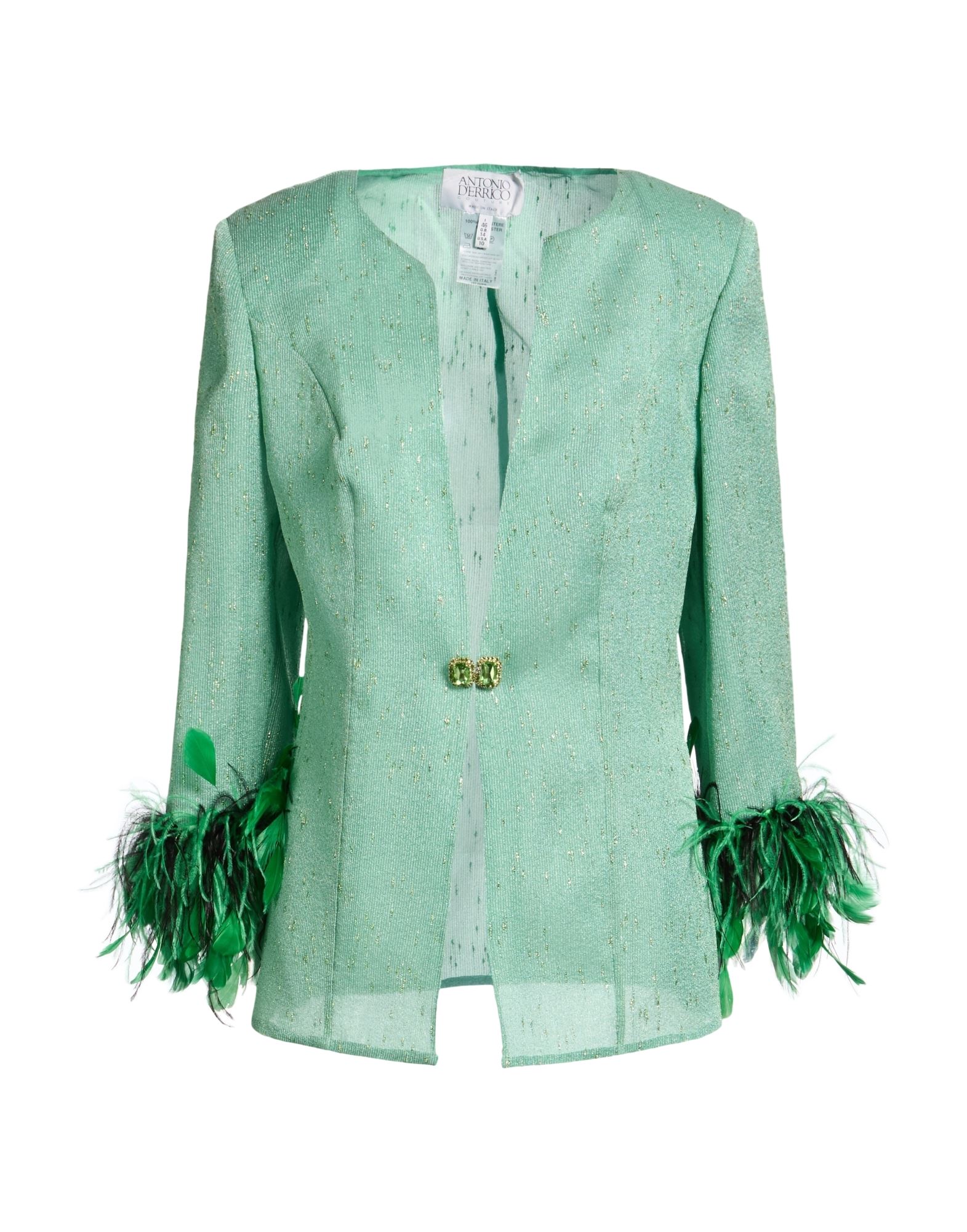 ANTONIO D'ERRICO Jacke & Anorak Damen Säuregrün von ANTONIO D'ERRICO