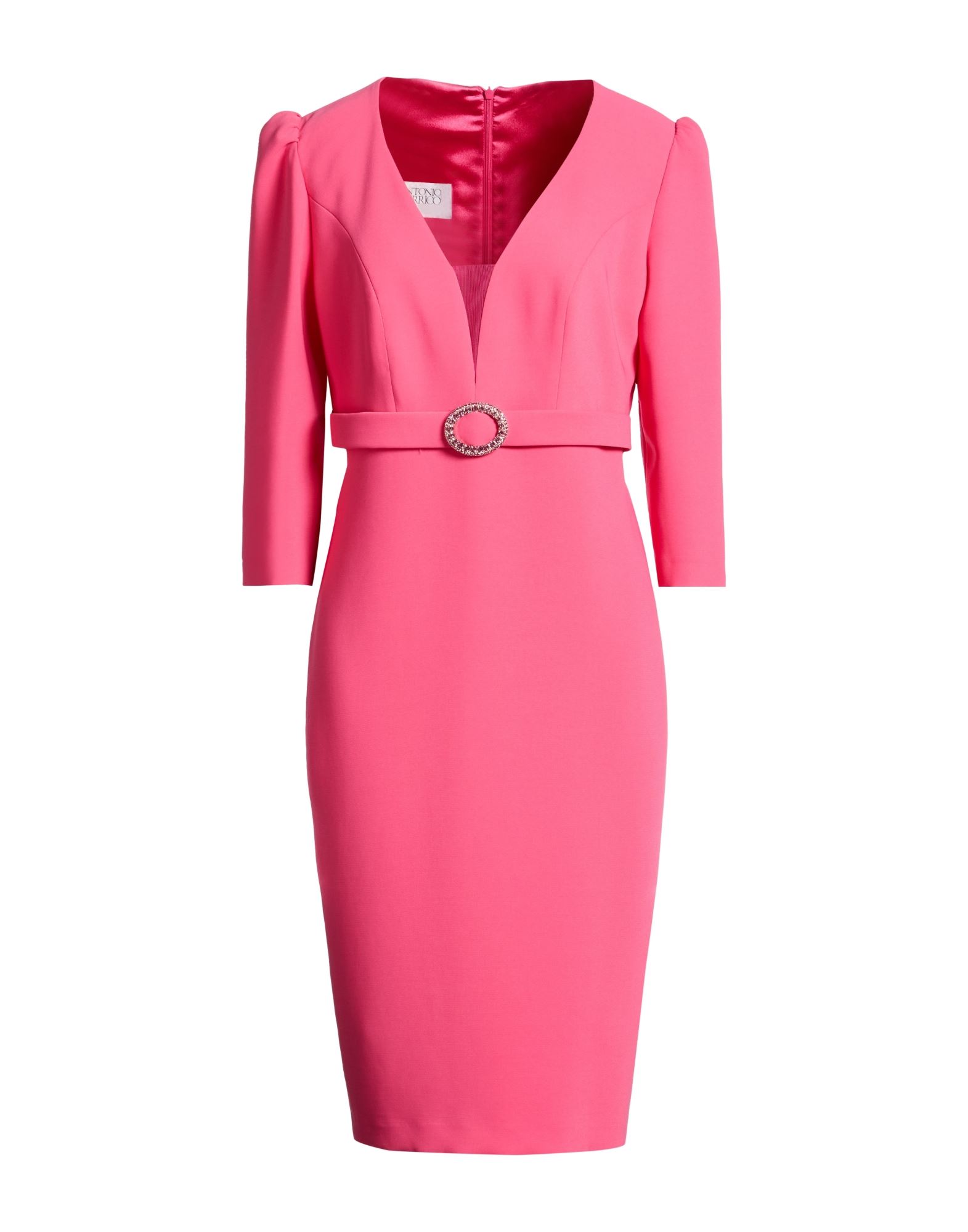 ANTONIO D'ERRICO Midi-kleid Damen Fuchsia von ANTONIO D'ERRICO