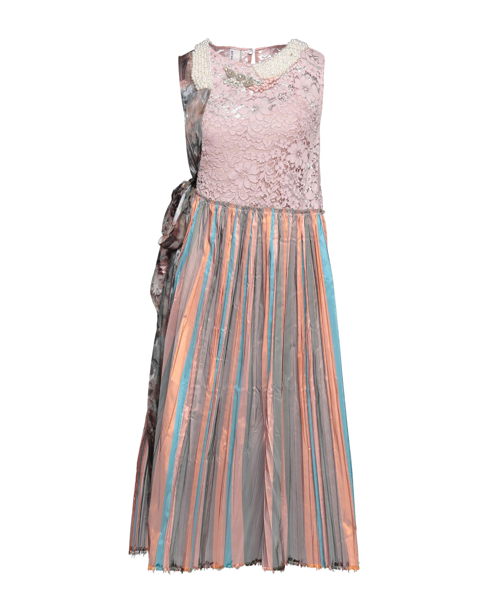 ANTONIO MARRAS Midi-kleid Damen Rosa von ANTONIO MARRAS