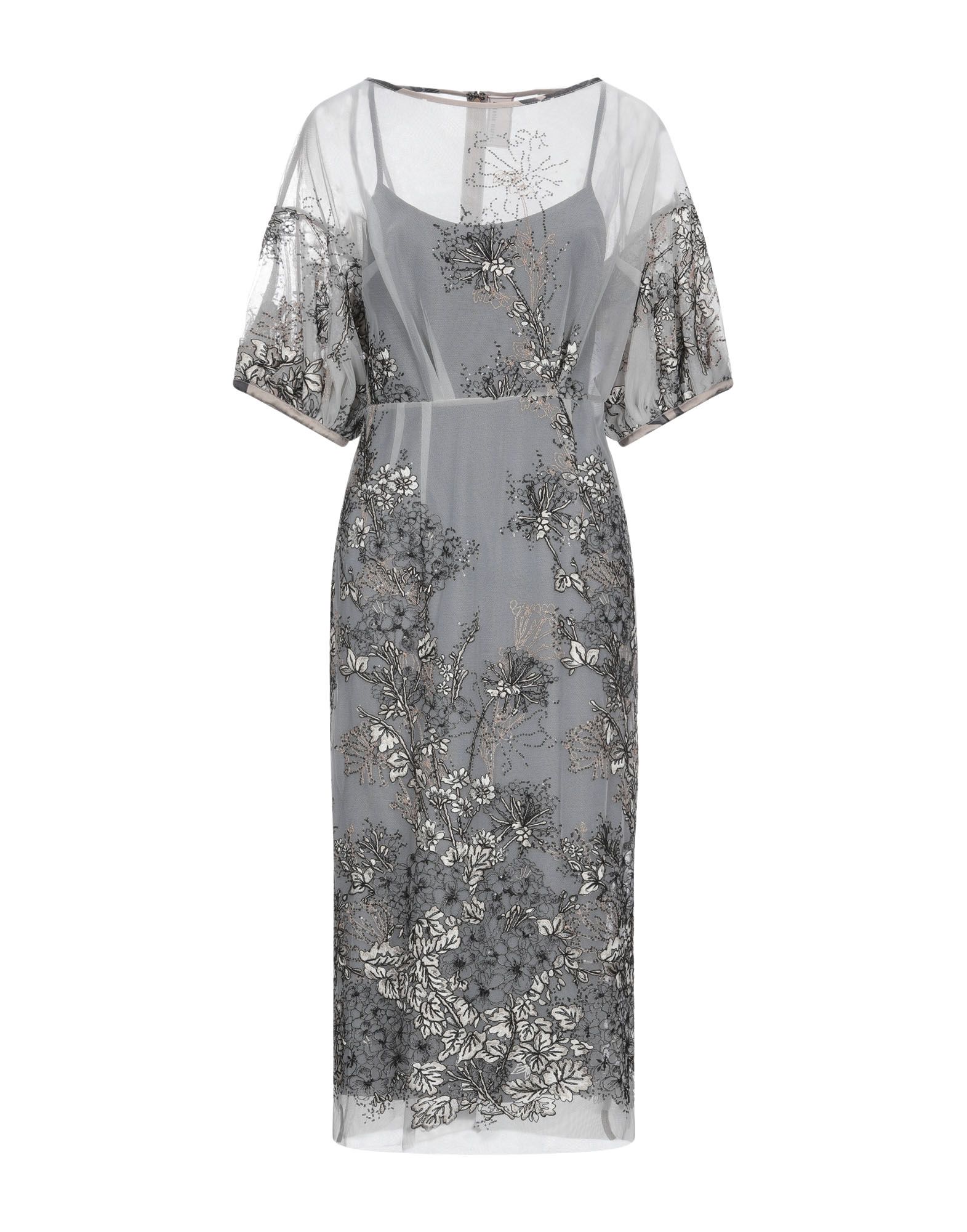 ANTONIO MARRAS Midi-kleid Damen Hellgrau von ANTONIO MARRAS