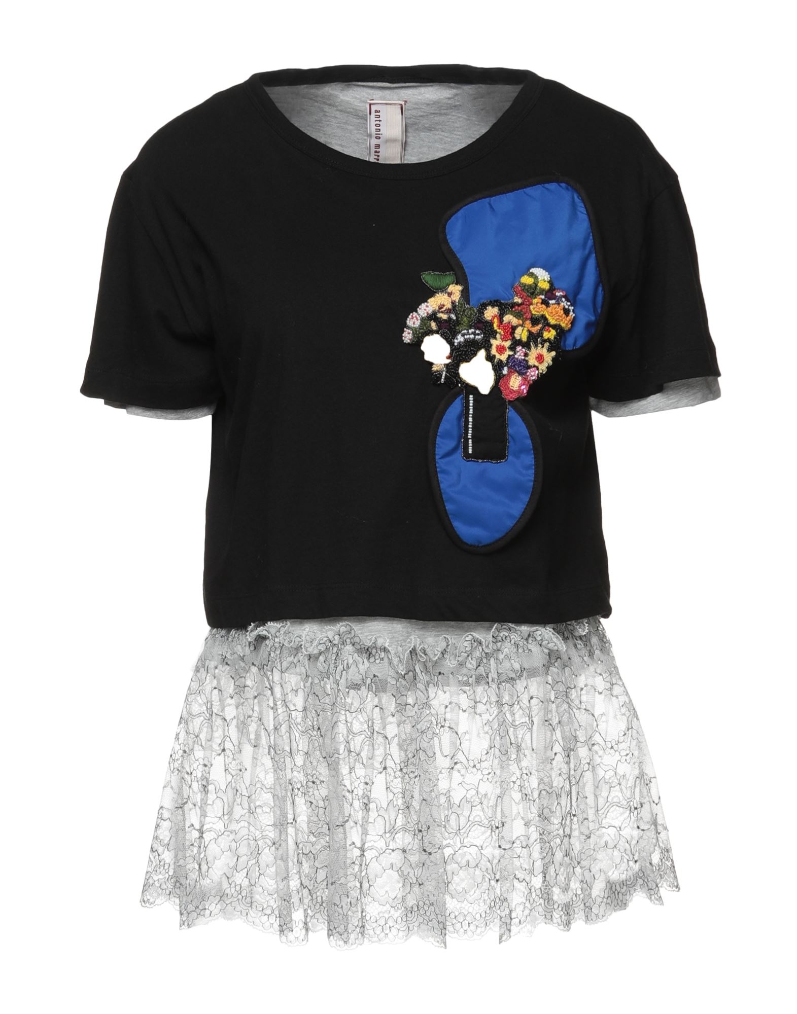 ANTONIO MARRAS T-shirts Damen Schwarz von ANTONIO MARRAS