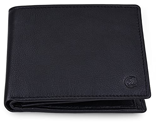 ANTONIO VALERIA Oskar Nappa Schwarz Leather Wallet for Men von ANTONIO VALERIA