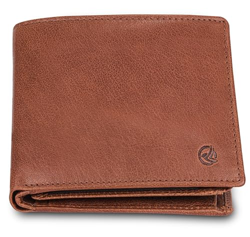 ANTONIO VALERIA Oskar Washed Redwood Leather Wallet for Men von ANTONIO VALERIA