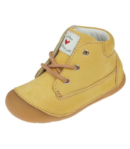 ANTONLIEBEVOLL Baby Lauflernschuhe, Leder Krabbelschuhe Gr. 19-25 EU, rutschfest JoJo-Lemon Gr. 24 von ANTONLIEBEVOLL