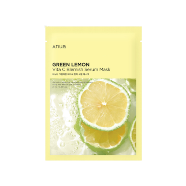 ANUA - Green Lemon Vita C Belmish Serum Mask - 1stück von ANUA