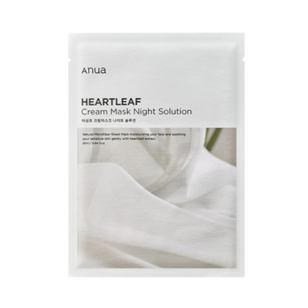 ANUA - Heartleaf Cream Mask Night Solution - 1stück von ANUA