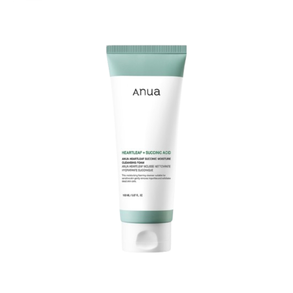 ANUA - Heartleaf Succinic Moisture Cleansing Foam - 150ml von ANUA