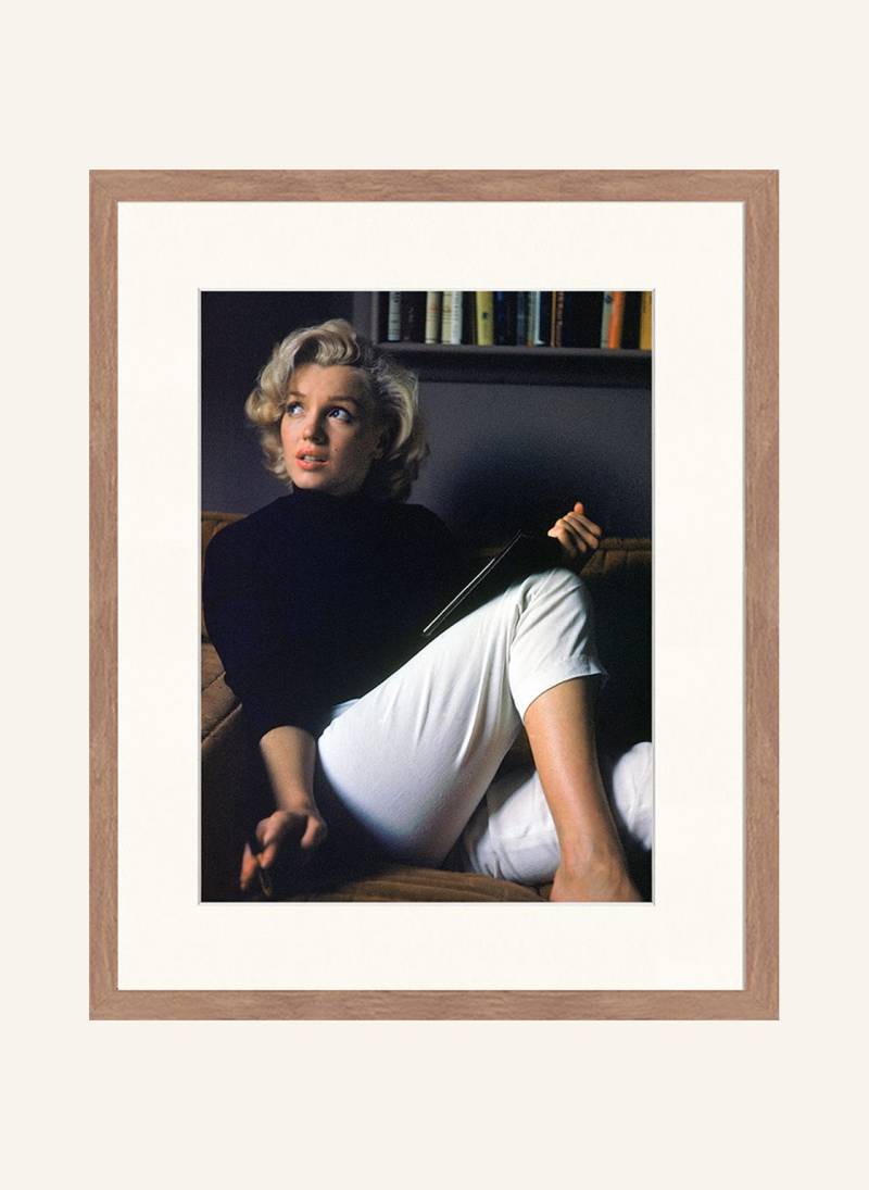 Any Image Wandbild Marilyn's Nachmittag Mit Rahmen braun von ANY IMAGE