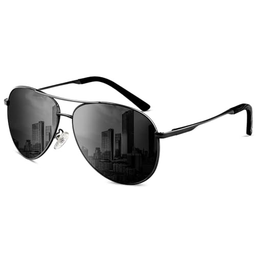 ANYLUV Sonnenbrille Herren Polarisiert, Pilotenbrille Sonnenbrille Damen Metallrahmen Klassische Retro Schutz Sunglasses ANYLUV Sonnenbrille Herren Polarisiert, Pilotenbrille Sonnenbrille Damen Metallrahmen Klassische Retro Schutz Sunglasses von ANYLUV